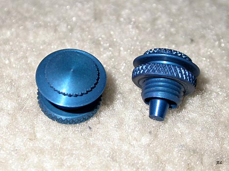 Fuel Dot /Fuel Plug for Airplane Screw Included Blue Color 